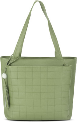 Plama Women Green Hand-held Bag