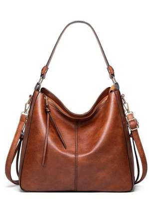 ITALISH Women Brown Hobo