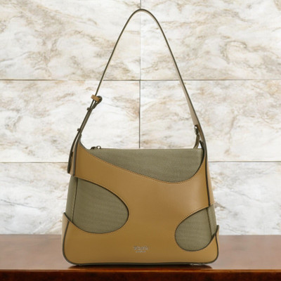Exotic Women Khaki Shoulder Bag