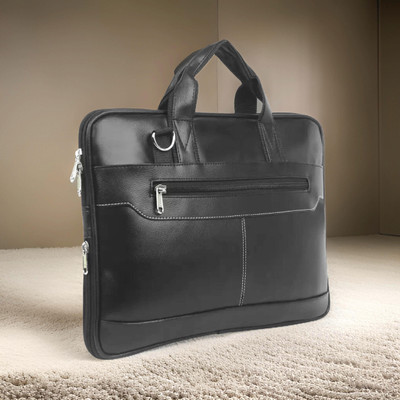 house of common Men & Women Black Messenger Bag