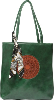 DONICY Women Green Messenger Bag