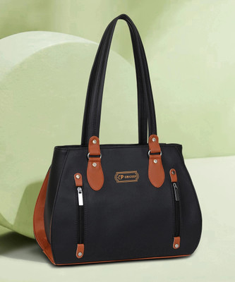 cp criceep Women Black Shoulder Bag