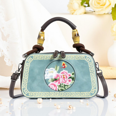 Exotic Women Blue Sling Bag