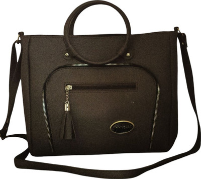 Aroras Bridal & Fashion Jewellery Women Brown Satchel