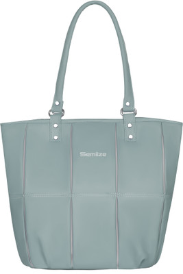 semiize Women Green Shoulder Bag