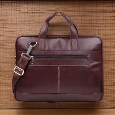 house of common Men & Women Brown Messenger Bag