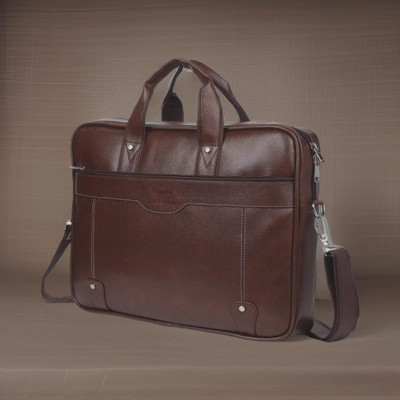 Shivra Men & Women Brown Messenger Bag