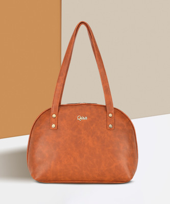 Qisa By Lavie Women Tan Shoulder Bag
