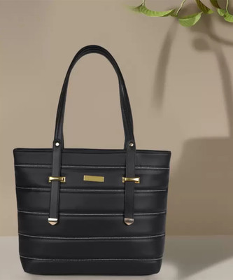 DON'T LOOK Women Black Hand-held Bag