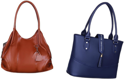 High Gravity Women Blue, Blue Shoulder Bag(Pack of: 2)