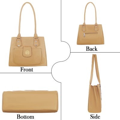 Bright Bags Women Beige Shoulder Bag