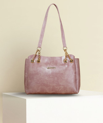 Fargo Women Pink Hand-held Bag