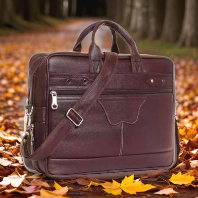 house of common Men & Women Brown Messenger Bag