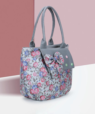 claspNclutch Women Grey, Multicolor Hand-held Bag