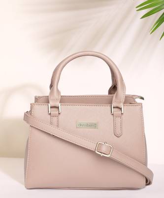 Dressberry pink solid shoulder bag sale