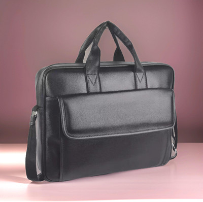 JairaJ Men & Women Black Messenger Bag