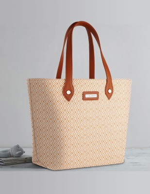 FLYING BERRY Women Tan Tote