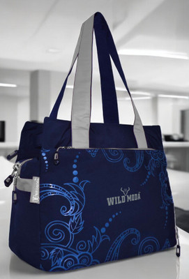 Wildmoda Women Blue, Grey Shoulder Bag