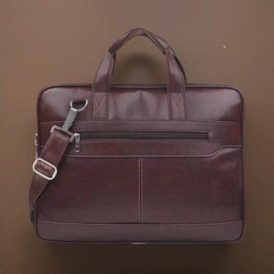 house of common Men & Women Brown Messenger Bag