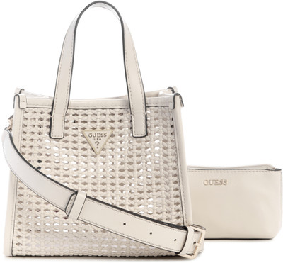 GUESS Women Beige Tote(Pack of: 2)