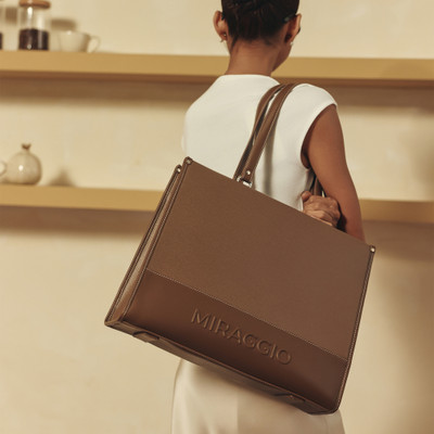 Miraggio Women Brown Tote