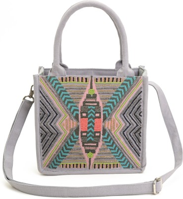 Boho Girl Women Multicolor Tote