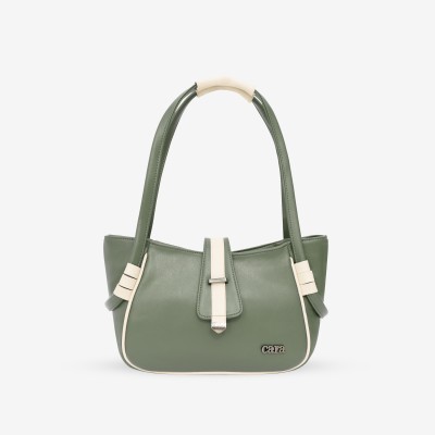 Cara Women Green Handbag