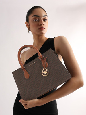 MICHAEL KORS Women Brown Satchel