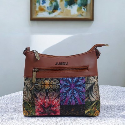 Jugnu Women Black, Multicolor Sling Bag