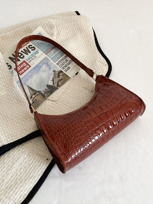 LSTYLE Women Brown Sling Bag