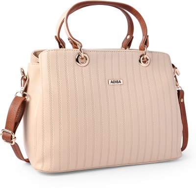 ADISA Women Beige Handbag