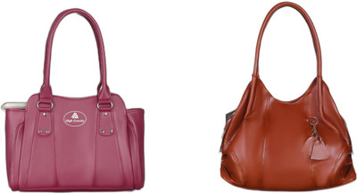 High Gravity Women Maroon, Maroon Shoulder Bag(Pack of: 2)