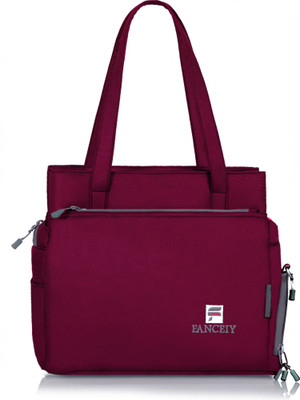 FANCEIY Women Maroon, Grey Shoulder Bag