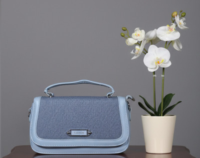 DONICY Women Blue Sling Bag