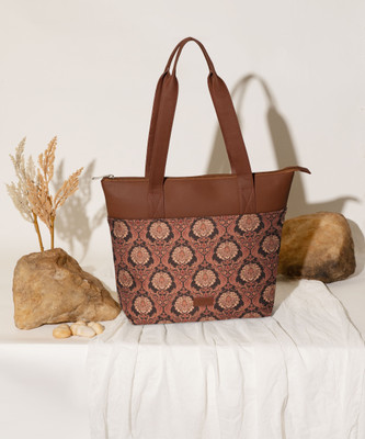 ZOUK Women Brown Tote