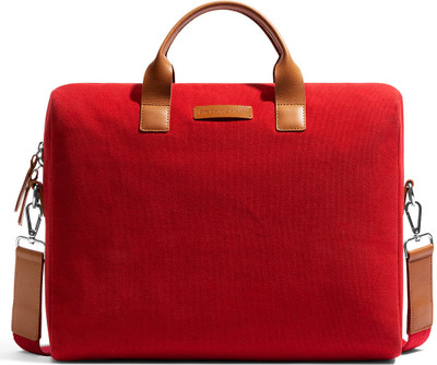 DailyObjects Crimson Red City Compact Fleet Messenger Bag Messenger Bag(Red, 11 L)