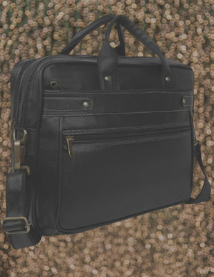 house of common Men & Women Black Messenger Bag