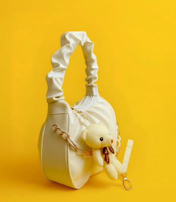 Style-Carry Girls White Handbag