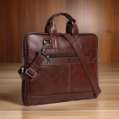 Shivra Men & Women Brown Messenger Bag