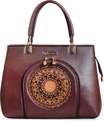 mclance Women Brown Handbag