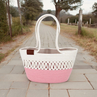 DREAM BEAUTIFUL INDIA Women Pink, White Shoulder Bag