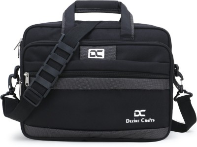 DEZiRE CRAfTS Men Black Messenger Bag