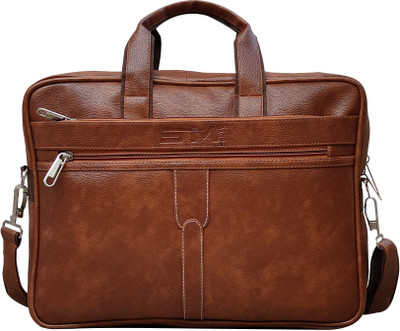 SM Men Tan Messenger Bag