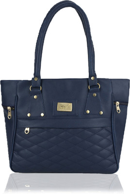 house of common Women Blue Hand-held Bag
