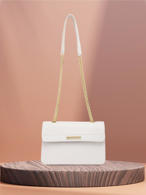 Caprese Women White Sling Bag
