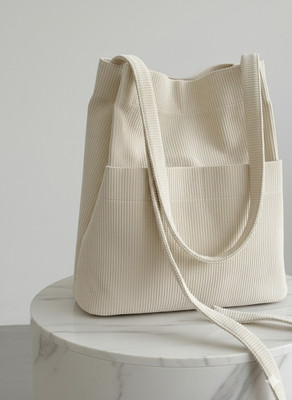 cozythreads Women White Tote