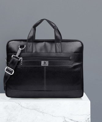 TUFH Men & Women Black Messenger Bag – Extra Spacious For Rs. 423 @ 86 %