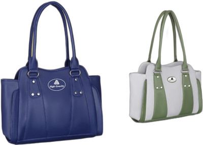 High Gravity Women Multicolor Handbag(Pack of: 2)