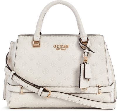 GUESS Women White Satchel