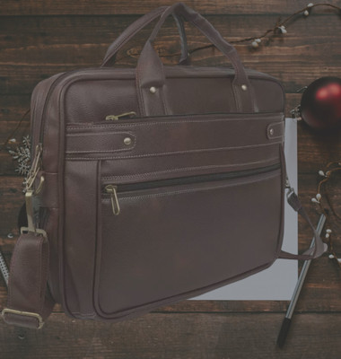 Shivra Men & Women Brown Messenger Bag